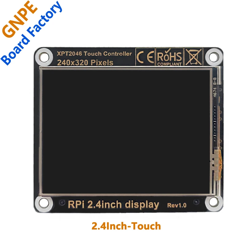 Raspberry Pi 2,4 Zoll IPS LCD Display Touchscreen Onboard Lautsprecher Audio Summer