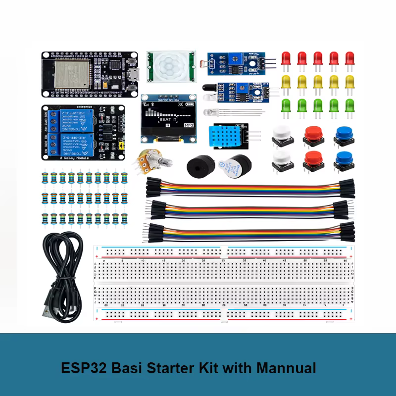 ESP32 Starter Kit für ESP32 ESP-32S WIFI IOT Development Board DIY Learning Kit mit Tutorial Kompatibel