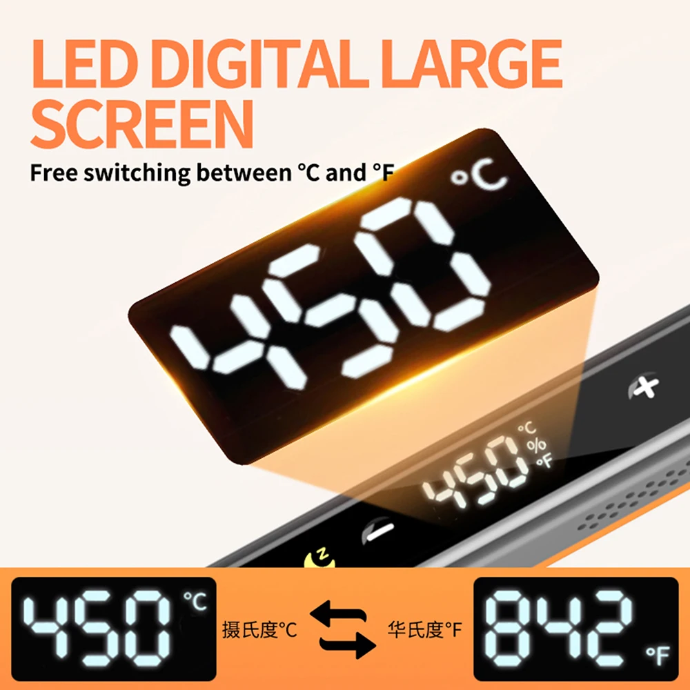 8-15 W USB Digitaler Smart-Lötkolben, kabelloses – Bild 4