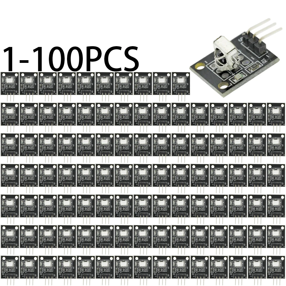 3-Pin KY-022 TL1838 VS1838B 1838 Universelles IR-Infrarot-Sensor-Empfängermodul DIY Starter-Kit