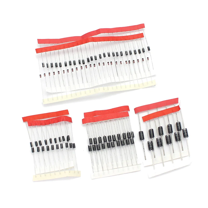 Gleichrichter Diode set pack 1N4148 1N4007 1N5819 1N5399 (100 Stück) – Bild 5