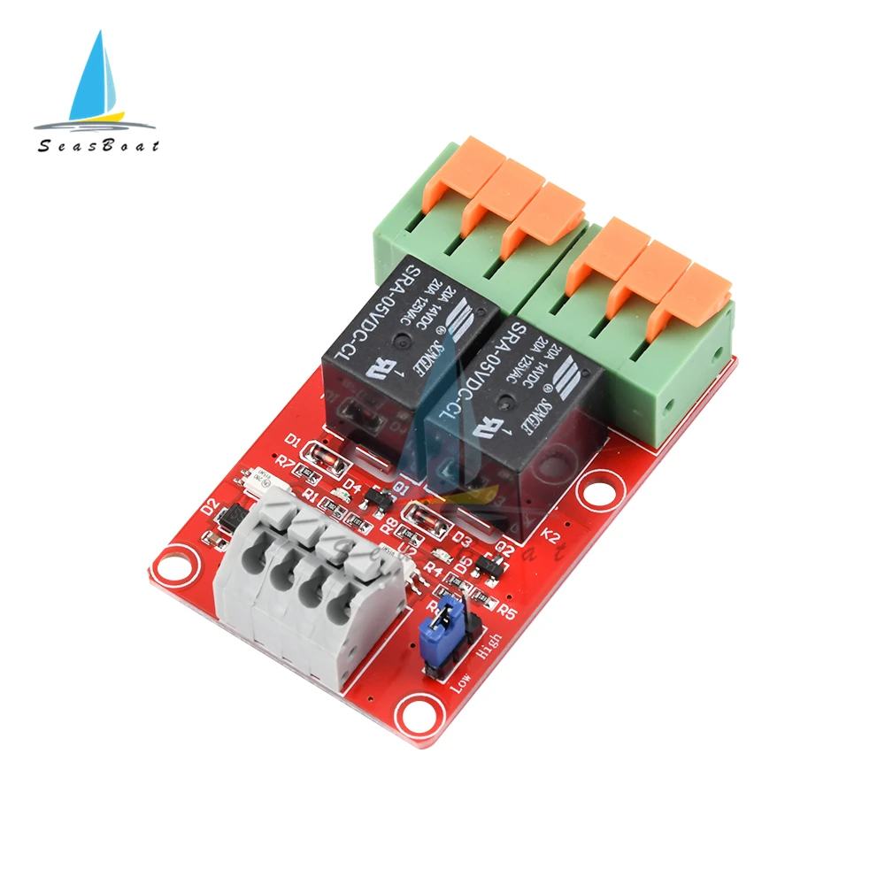 1 2 4 8 16 kanal 5V 20A Relais Modul Board Schild mit Optokoppler – Bild 3