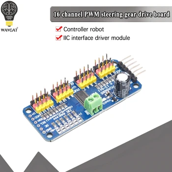 PCA9685 16-Kanal 12-bit PWM/Servo Fahrer-I2C interface für Arduino Raspberry Pi DIY Servo schild Modul