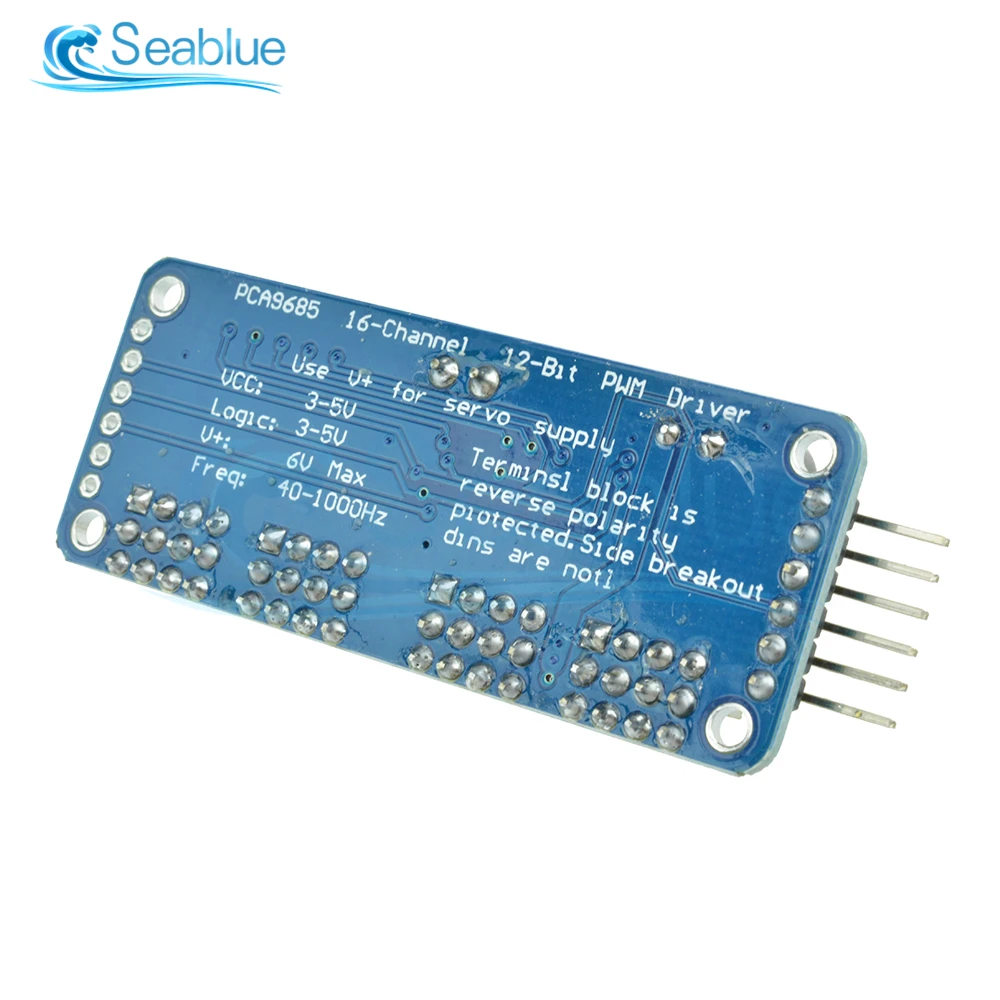 PCA9685 16 Kanal 12-bit PWM Servo Motor Fahrer I2C Interface Modul DC – Bild 5