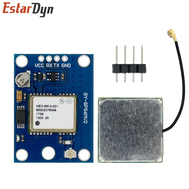 GY-NEO6MV2 Neues NEO-6M GPS-Modul NEO6MV2 mit Flugsteuerung EEPROM MWC – Bild 6
