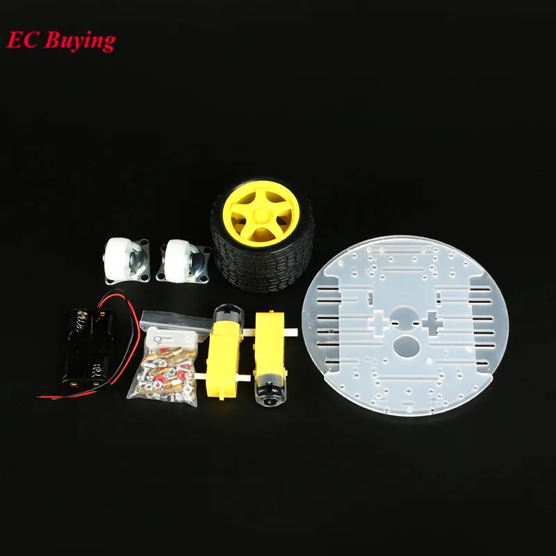 DIY Kit Smart Roboter Auto Elektronische Produktion TT Motor Automobil – Bild 3