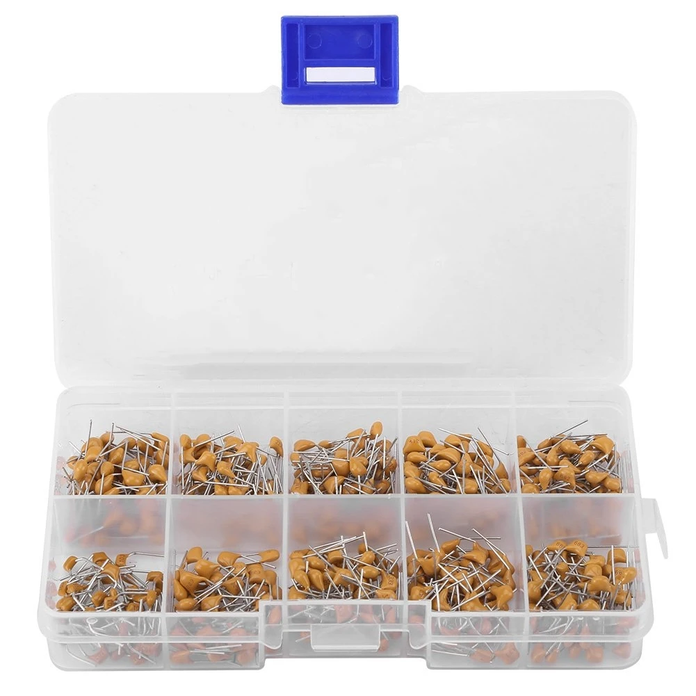10 wert 50v 10pf 20pf 30pf 47pf 56pf 68pf 100pf 1nf 10nf 100nf Multilayer Keramik Kondensator (300 Stück)