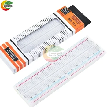 MB102 Breadboard Loch Farbe Platte Für MB-102 Protoboard PCB Board 830 Punkt Solderless Universal Prototyp