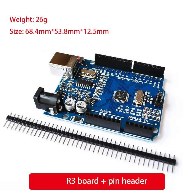 UNO R3 Board CH340G + MEGA328P Chip 16Mhz Für Arduino UNO R3 Entwicklung board + USB KABEL