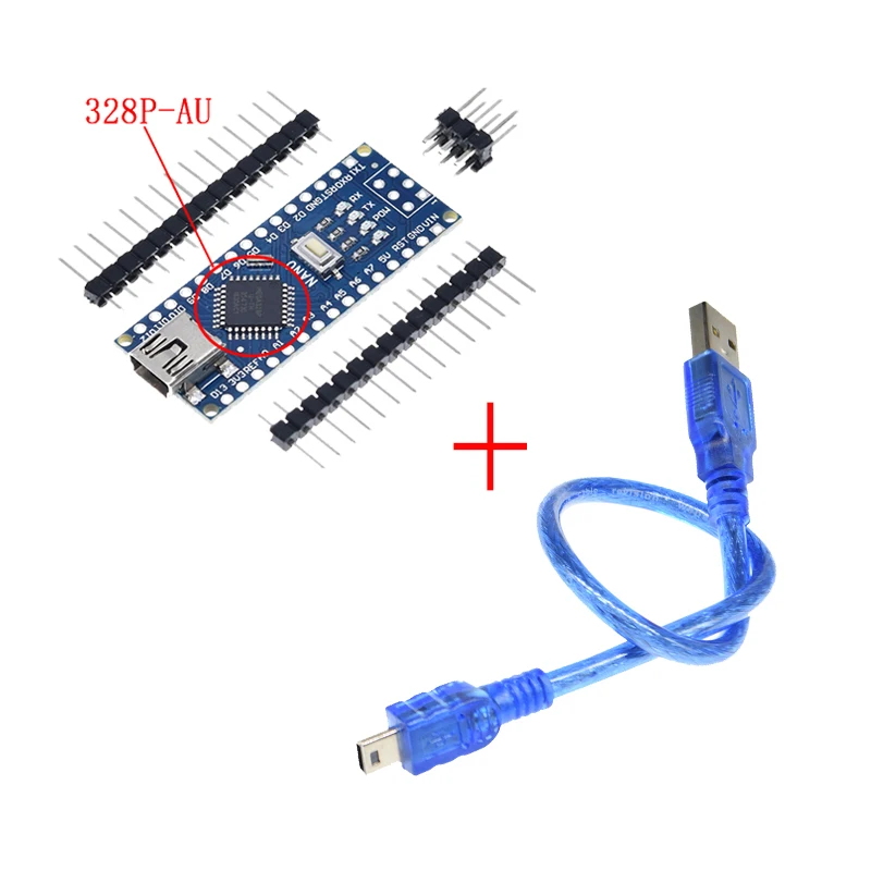 Atmega328 MINI USB Nano V 3,0 ATmega328P CH340G 5V 16M – Bild 5