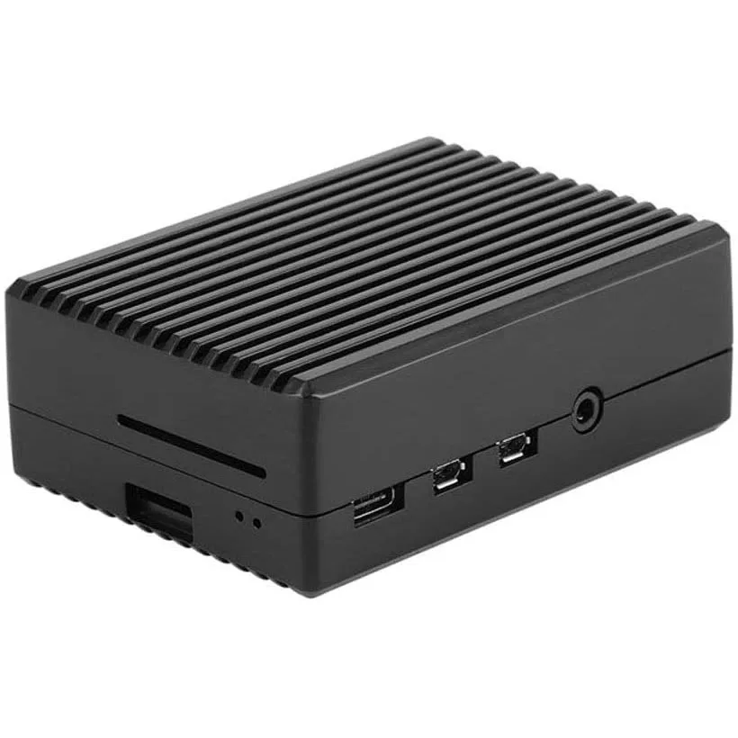 Raspberry Pi 4 Modell B Passives Kühlpanzergehäuse, Gehäuse aus – Bild 6