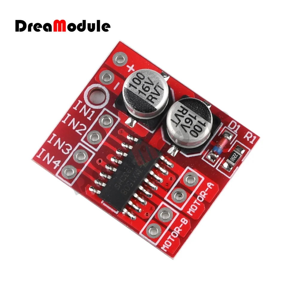 L298N L9110 L298 1,5 A 2,5 A 2-Wege-DC-Motortreiber-Antriebsplatinenmo – Bild 2
