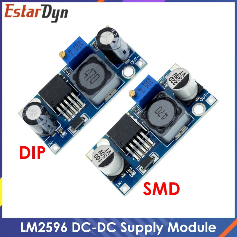 LM2596 Power Converter Step Down Modul LM2596S DC-DC 1,5 V-35 V Einstellbare Step Down netzteil modul 3,3 V/5