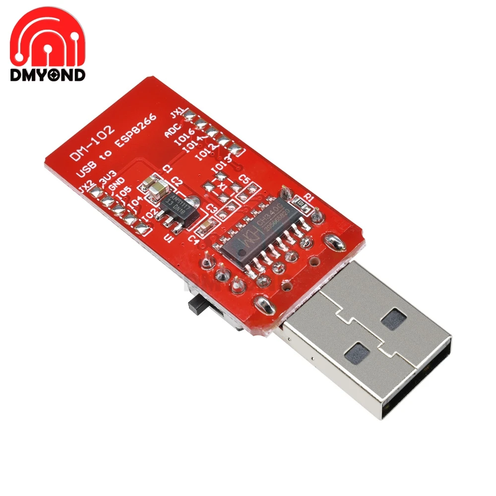 4,5 V-5,5 V CH340 USB zu ESP8266 ESP-07 WIFI Drahtlose Programmierer – Bild 6