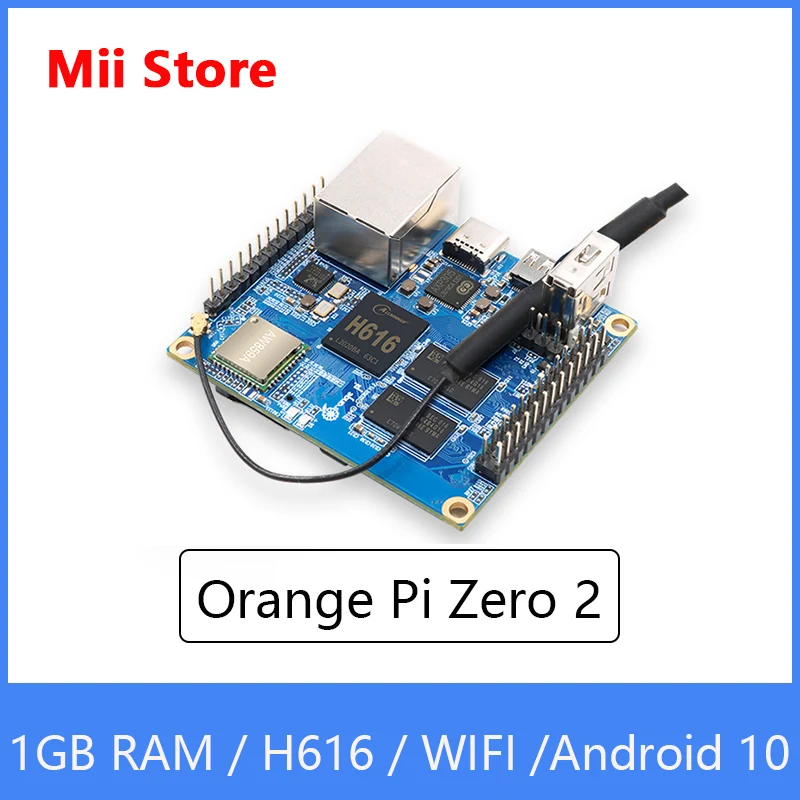 Orange Pi Zero 2 Entwicklungsboard 1GB RAM mit Allwinner H616 Chip – Bild 5