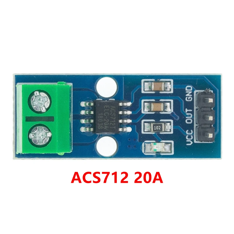 Hall-Stromsensormodul ACS712-Modul 5A 20A 30A Hall-Stromsensormodul 5A/20A/30A ACS712