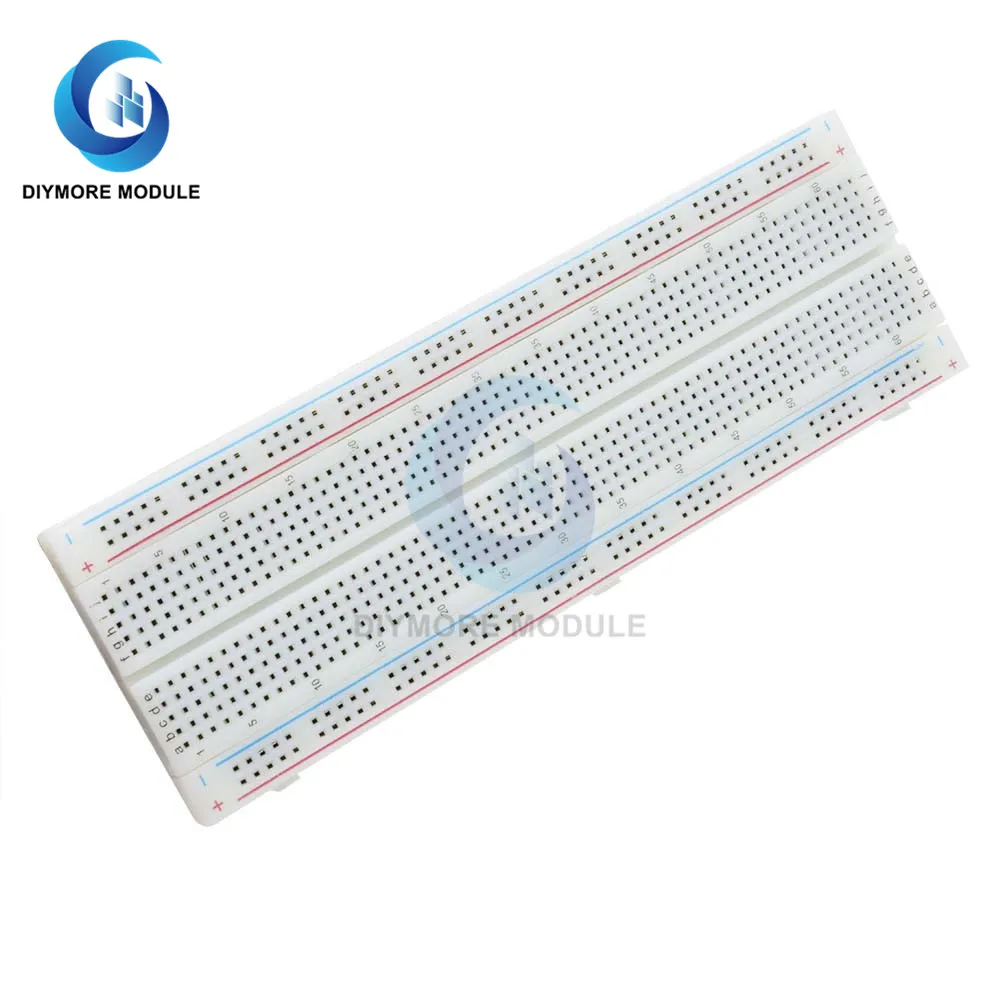 MB102 Micro-USB-Breadboard-Netzteilmodul DC 7-12 V 830-Punkt lötfreier – Bild 3