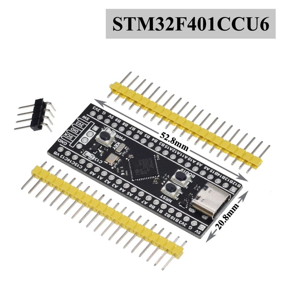 STM32F401 STM32F411 Entwicklungsboard STM32F401CCU6/CDU6 STM32F411CEU6 – Bild 4