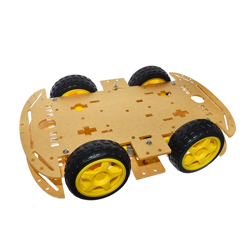 Arduino UNO R3 Roboter 4WD Autos RC Fernbedienung L98N Robotik Lernen – Bild 5