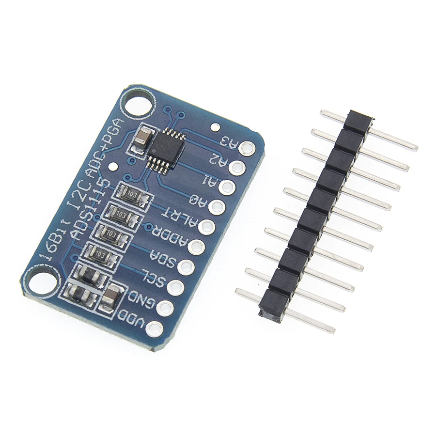 16-Bit-I2C ADS1115-Modul ADC 4-Kanal mit Pro Gain-Verstärker – Bild 4
