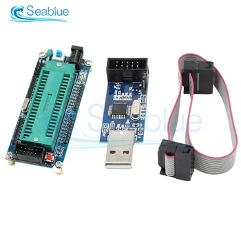 ATMEGA16 ATMEGA32 ISP I/O Mini System Modul USBASP USBISP AVR Programmer USB ATMEGA8 ATMEGA128
