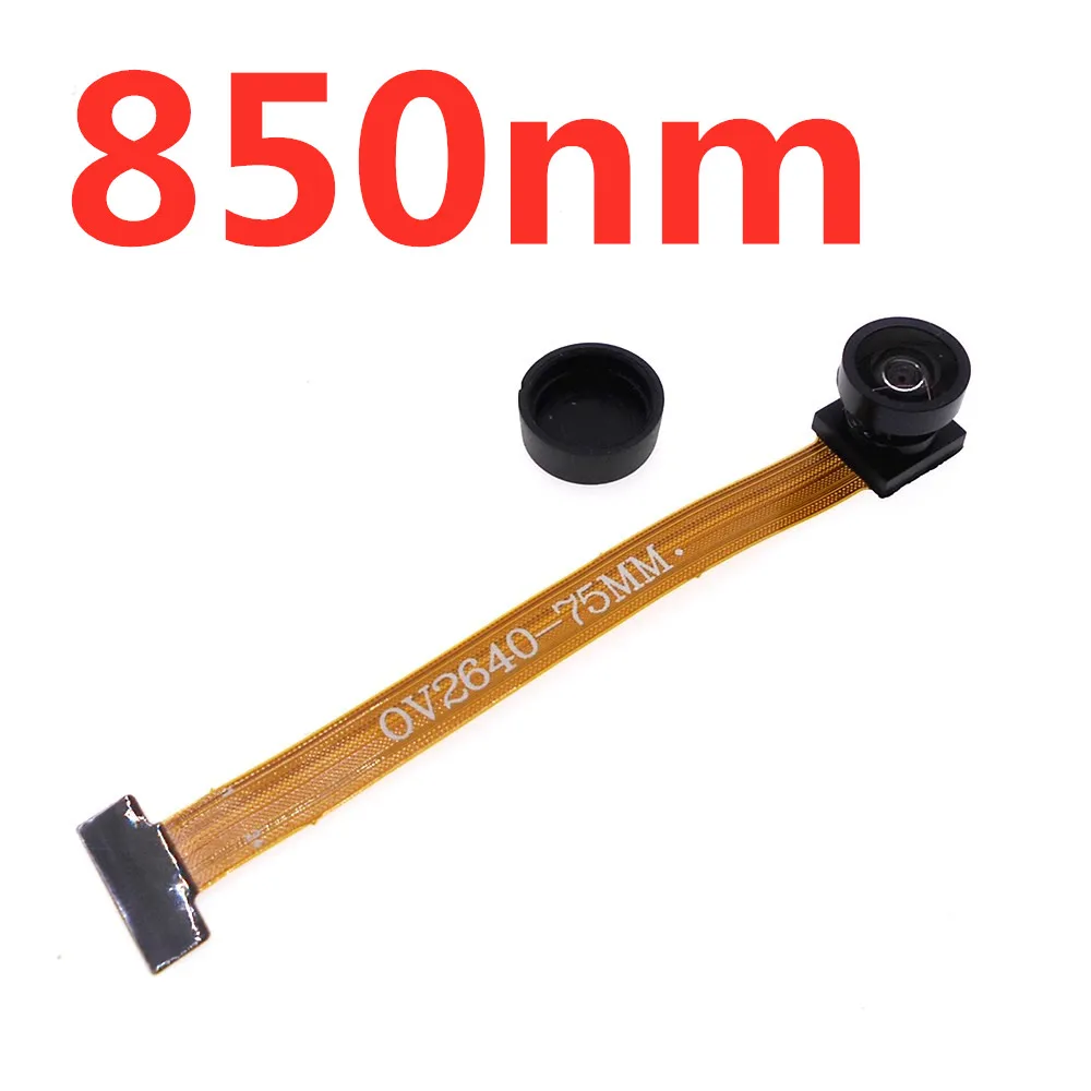 OV2640 75 mm langes 850 nm Farb-160-Grad-Kameramodul 24PIN 0,5 mm Rastermaß Geeignet für Platinen der