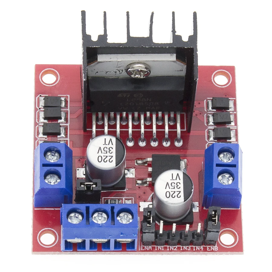 L298N Treiberplatinenmodul L298 Schrittmotor Smart Car Robot Breadboard Peltier High Power