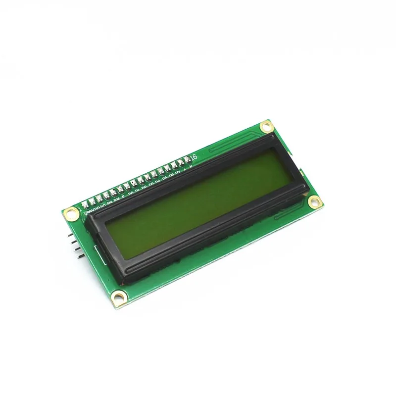 LCD1602 1602 LCD-Modul Blauer / Gelbgrüner Bildschirm 16x2 Zeichen – Bild 3