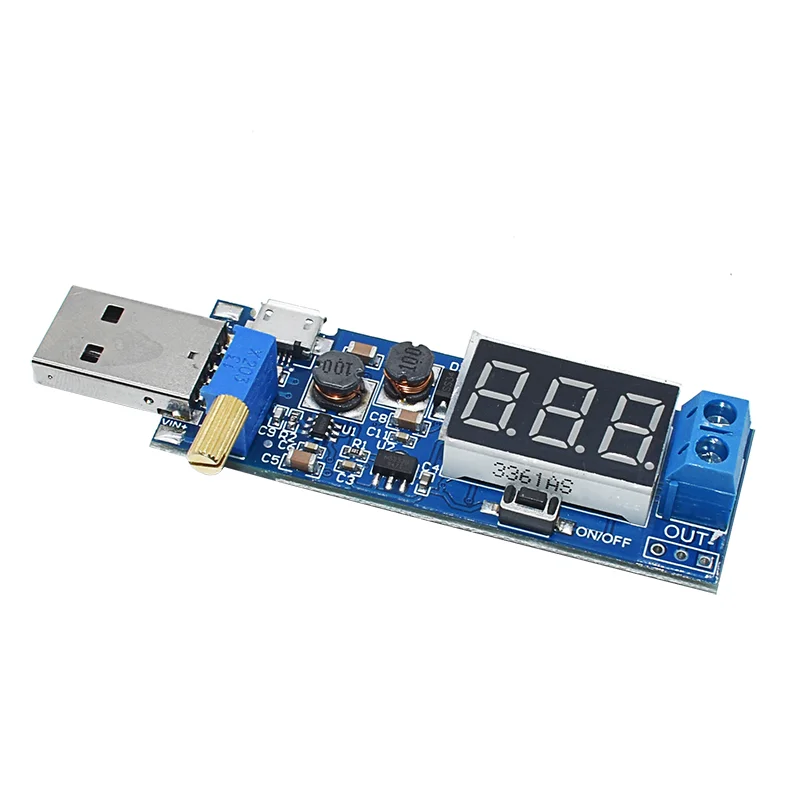 DC-DC 5V bis 3,5V / 12V USB Step UP / Down Netzteilmodul Einstellbarer – Bild 6
