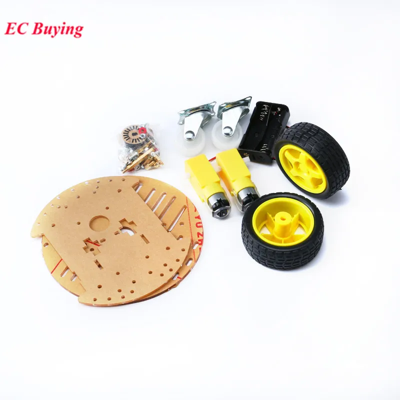 DIY Kit Smart Roboter Auto Elektronische Produktion TT Motor Automobil – Bild 4