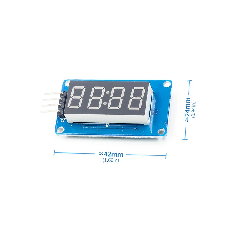 Tm1637 LED-Anzeige modul 7 Segment 4 Bit 0,36 Zoll Uhr rote Anode – Bild 5