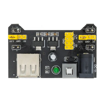 Breadboard-Stromversorgungsmodul 3,3 V 5 V MB-102 lötfreies Breadboard DIY dediziertes Leistungsmodul