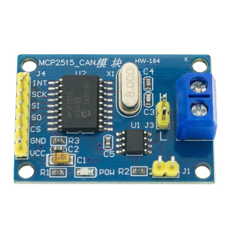 MCP 2515 CAN-Bus-Modul TJA 1050 Empfänger SPI für 51 Arduino Diy Kit – Bild 3