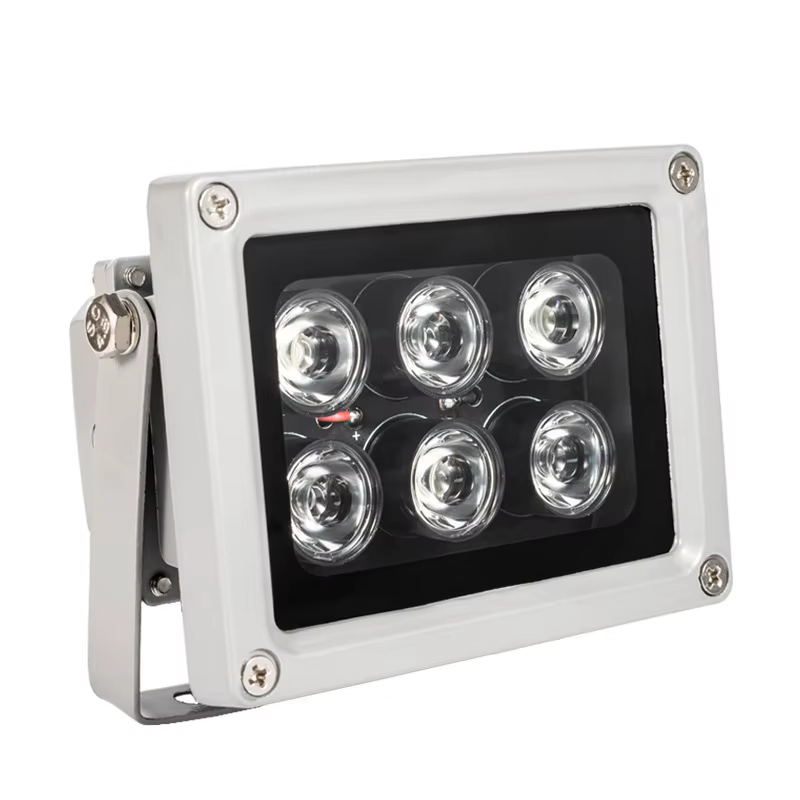 6 LEDs 60 m 850 nm IR-Beleuchtungslicht IR Infrarot 940 nm Licht LED CCTV-Kamera Nachtsicht-Fülllicht