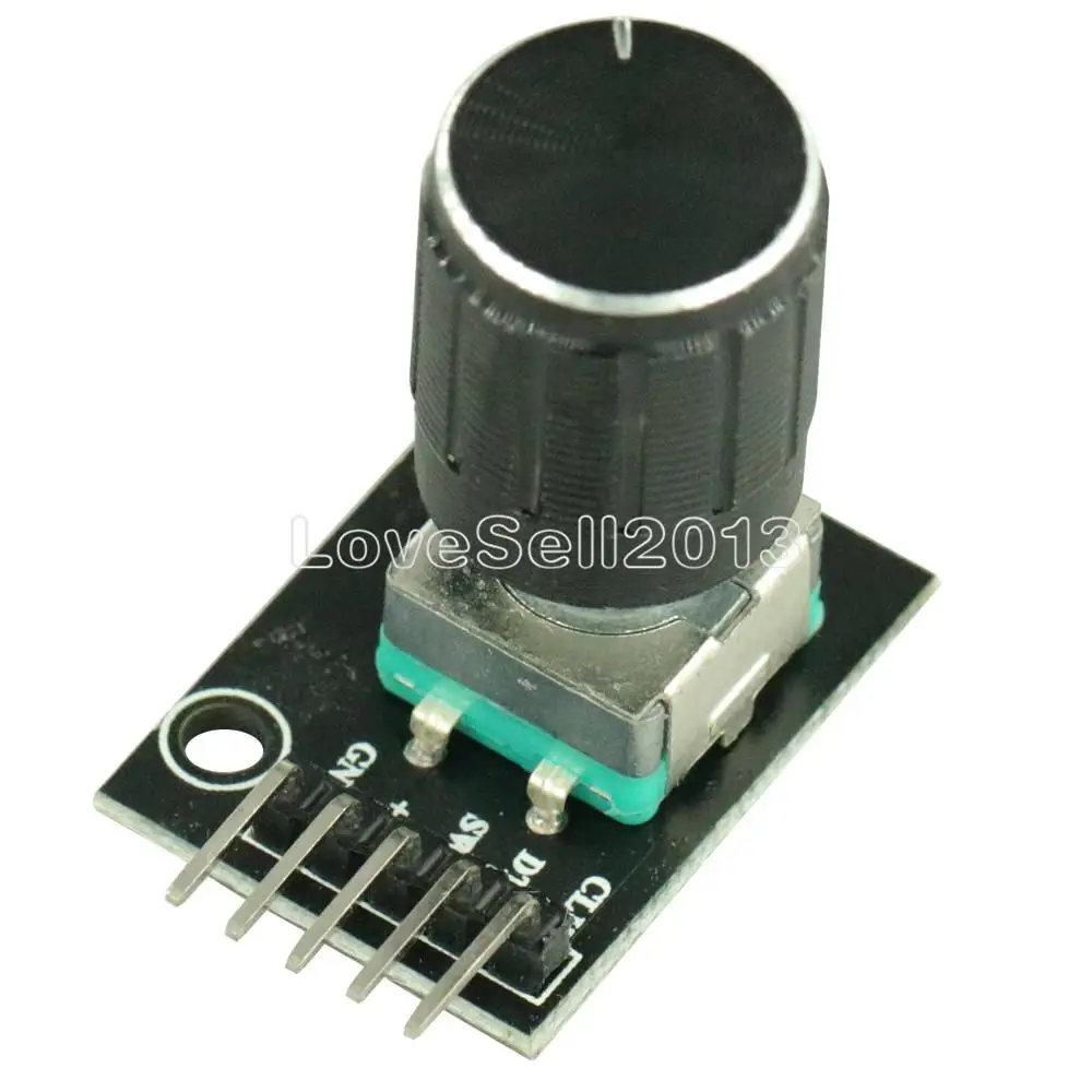 KY-040 360 Grad Rotary Encoder Modul mit 15 × 16,5mm Potentiometer – Bild 3