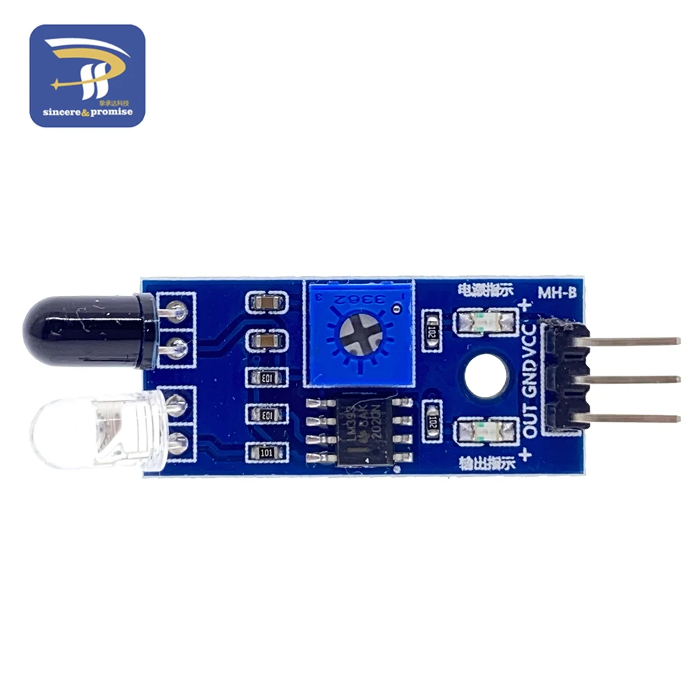 IR Infrarot Hindernis Vermeidung Sensor Modul Für Arduino DIY Smart – Bild 4