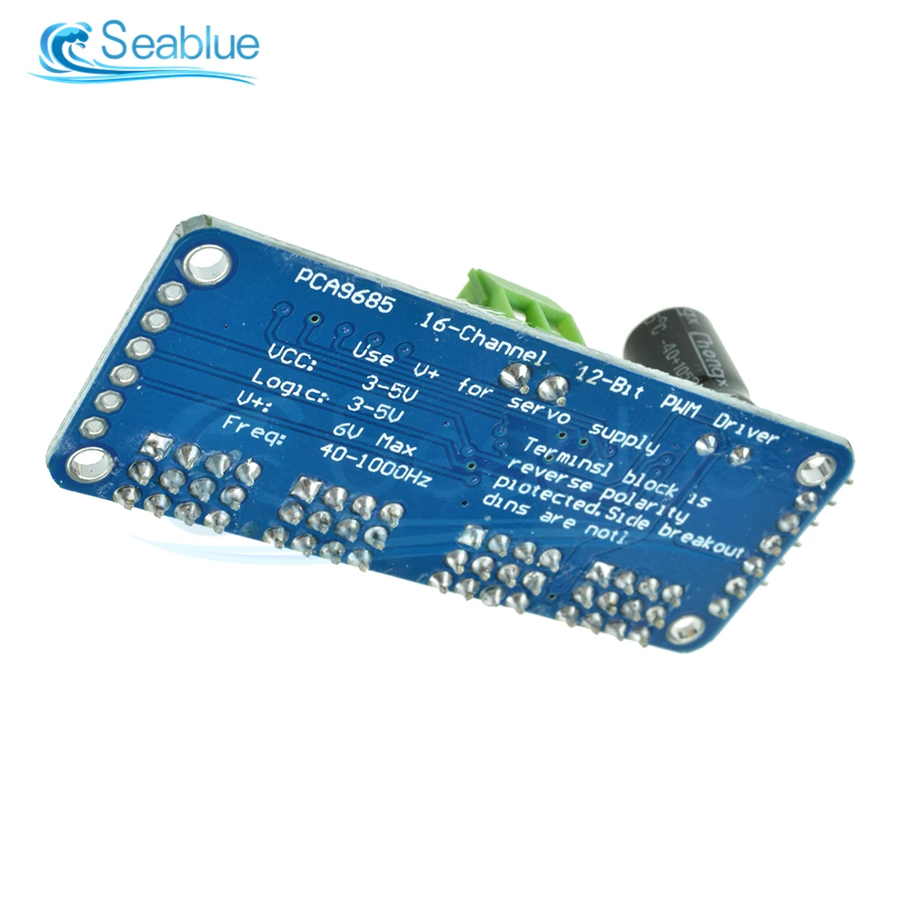 PCA9685 16 Kanal 12-bit PWM Servo Motor Fahrer I2C Interface Modul DC – Bild 6