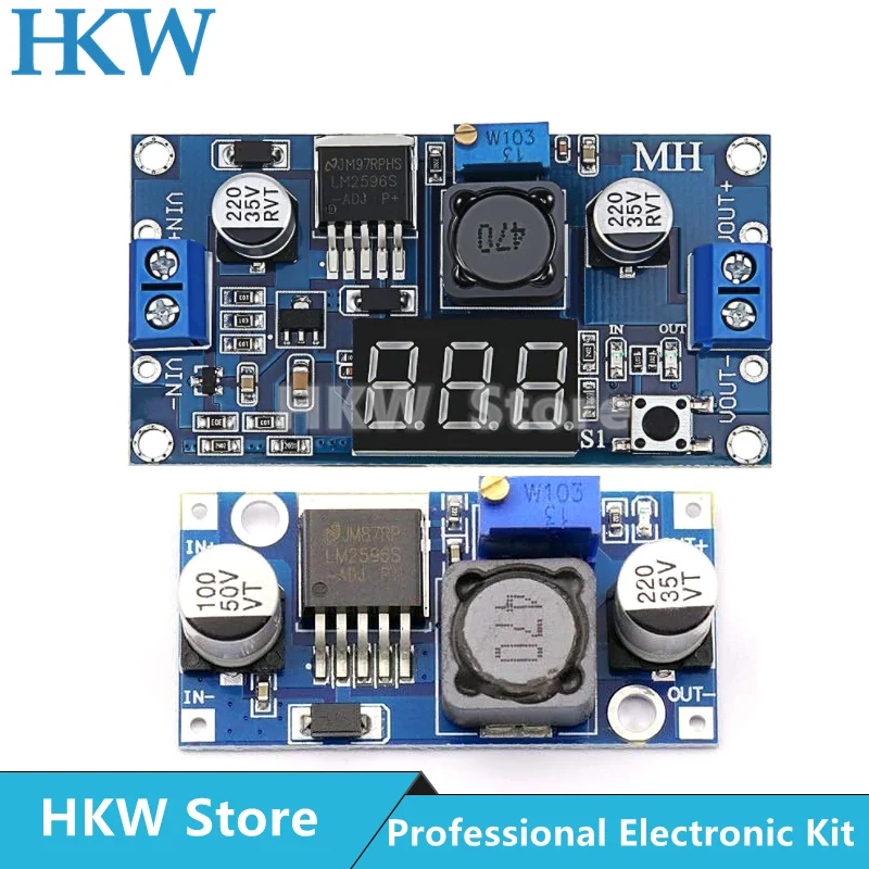 LM2596s DC-DC Abwärtswandler-Netzteilmodul 3A Einstellbares – Bild 5