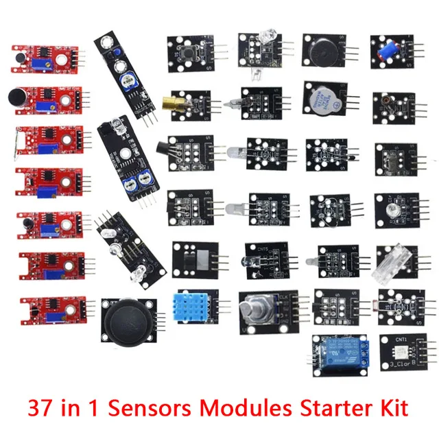 45-in-1-Sensormodule Starter Kit besser als 37-in-1-Sensor-Kit UNO R3 MEGA2560 Für Arduino