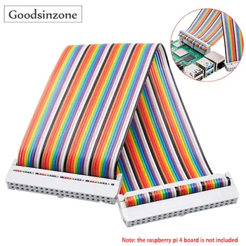 Himbeer Pi 5 8 Zoll 20cm GPIO Kabel, 40 Pin bis 40 p GPIO Band Kabel 8 "für Himbeer Pi 5 4 Modell B