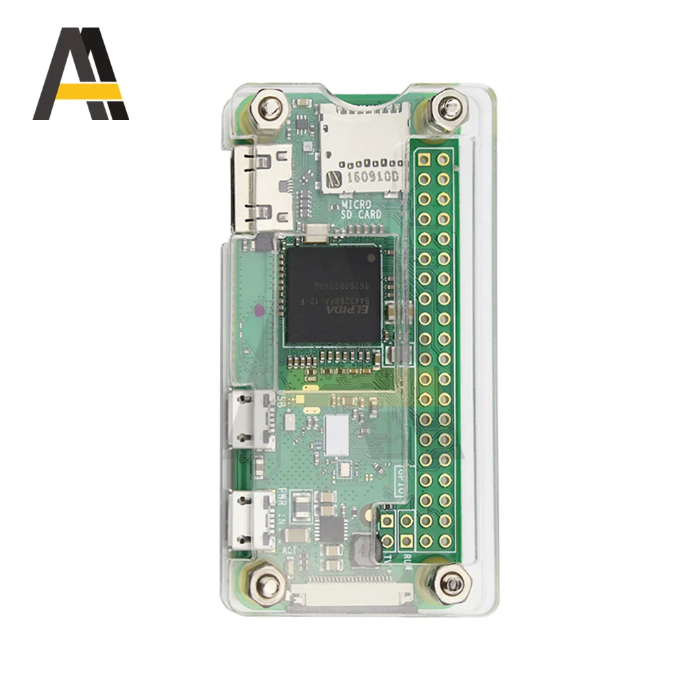 Raspberry Pi Zero 1,3/2/W/WH Acrylgehäuse + Kühlkörper für Raspberry – Bild 2
