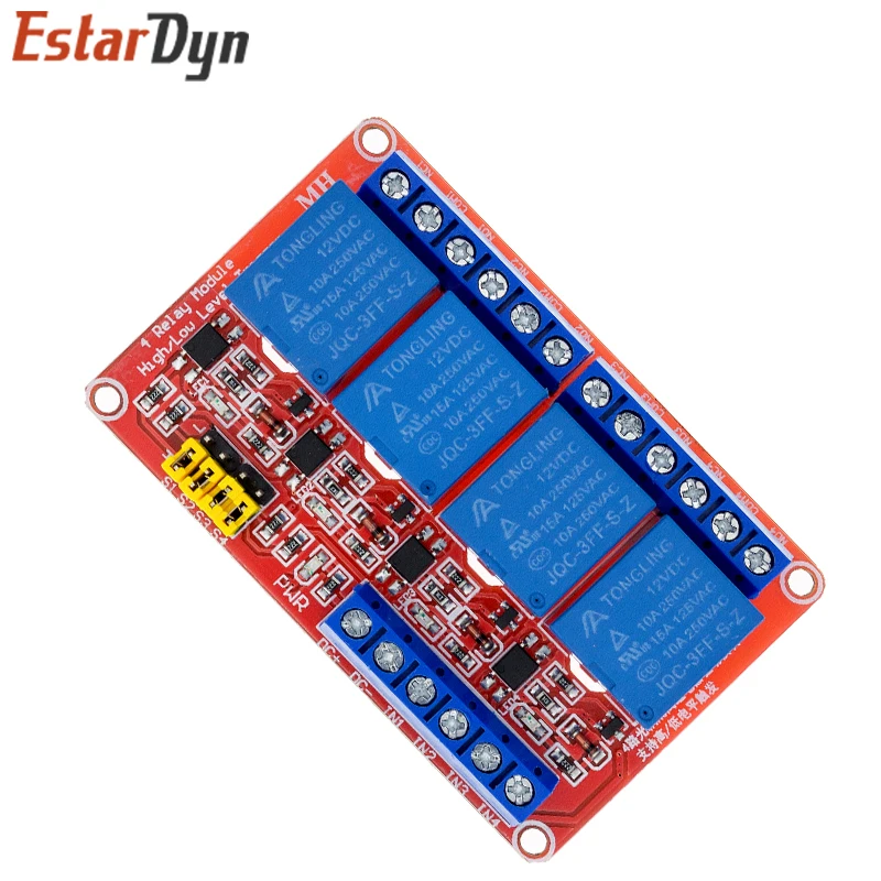 1 2 4 8 Kanal 5V/12V Relaismodul-Platine mit Optokoppler, unterstützt – Bild 4