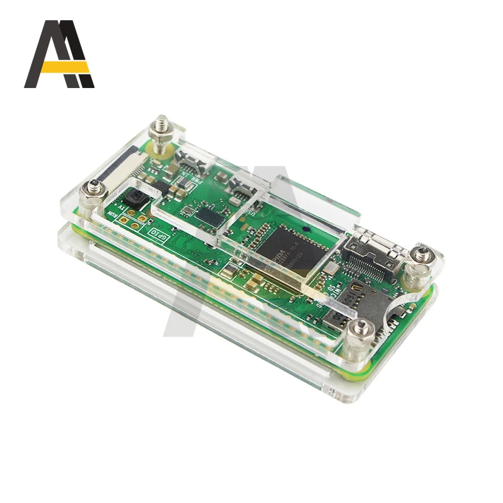 Raspberry Pi Zero 1,3/2/W/WH Acrylgehäuse + Kühlkörper für Raspberry – Bild 6