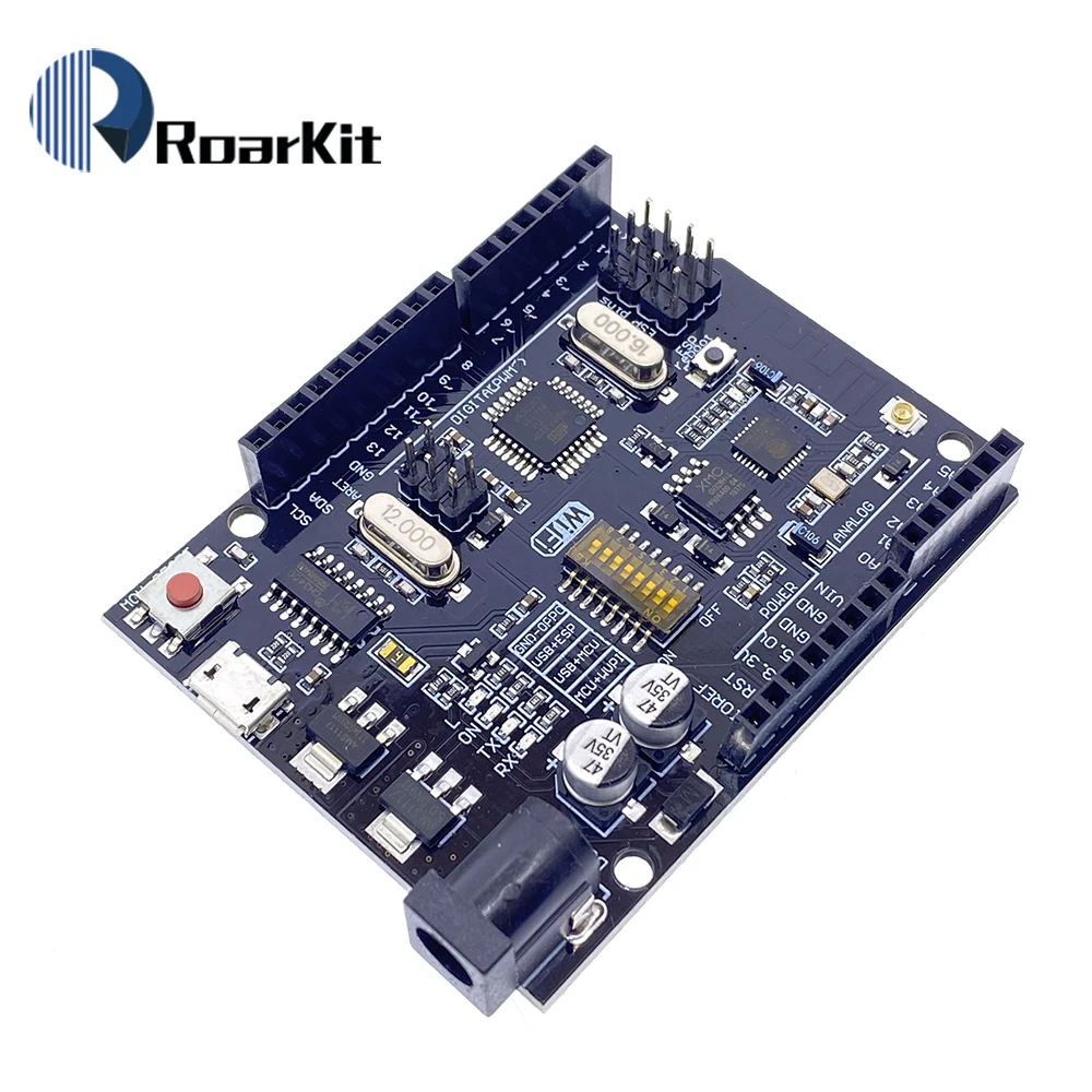 UNO R3 + WiFi ATmega328P + ESP8266 (32Mb speicher) USB-TTL CH340G Für Arduino Uno NodeMCU WeMos ESP8266 Eine