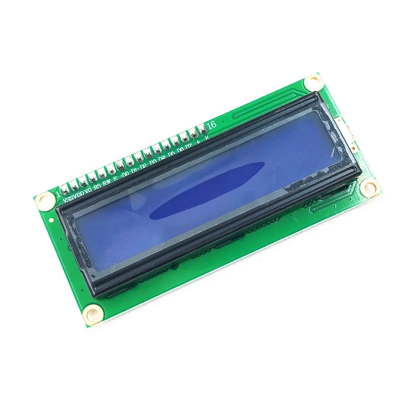 LCD1602 1602 LCD-Modul Blauer / Gelbgrüner Bildschirm 16x2 Zeichen – Bild 4