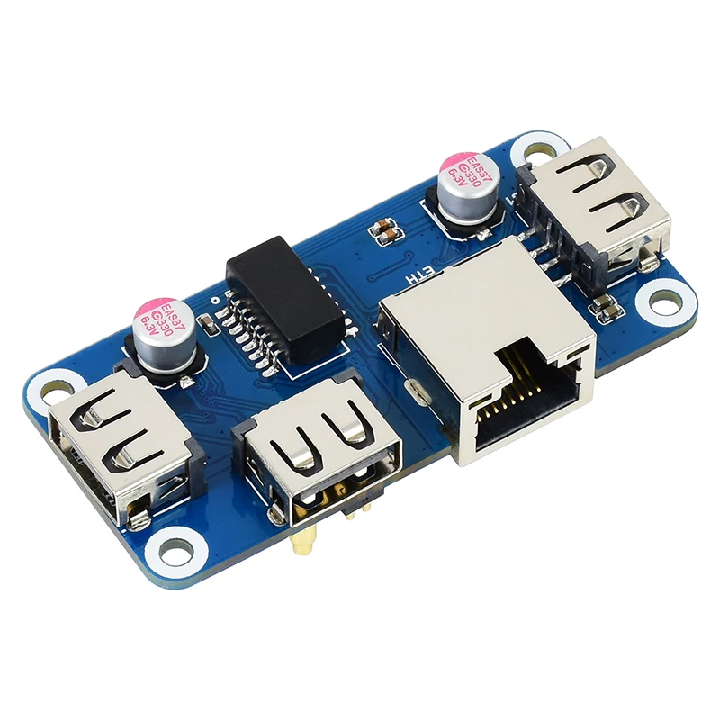 Raspberry Pi Zero 2W Ethernet/USB HUB HAT (B) für Raspberry Pi Serie 1 – Bild 3