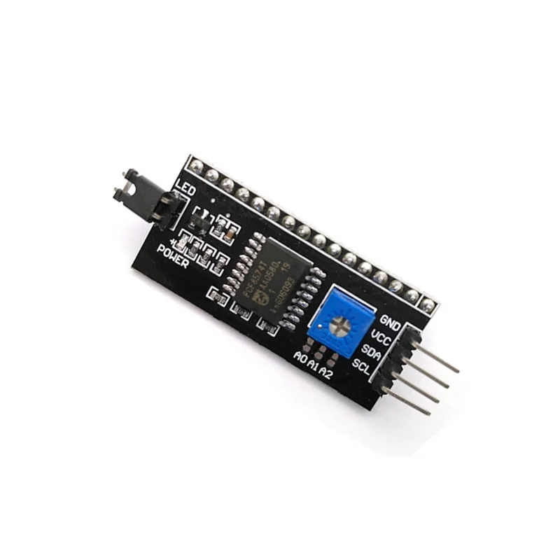 LCD1602 1602 LCD-Modul Blauer / Gelbgrüner Bildschirm 16x2 Zeichen LCD-Anzeige PCF8574T PCF8574 IIC I2C