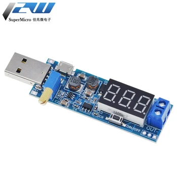 DC-DC 5V bis 3,5V / 12V USB Step UP / Down Netzteilmodul Einstellbarer Boost Buck Converter Out DC 1,2V-24V