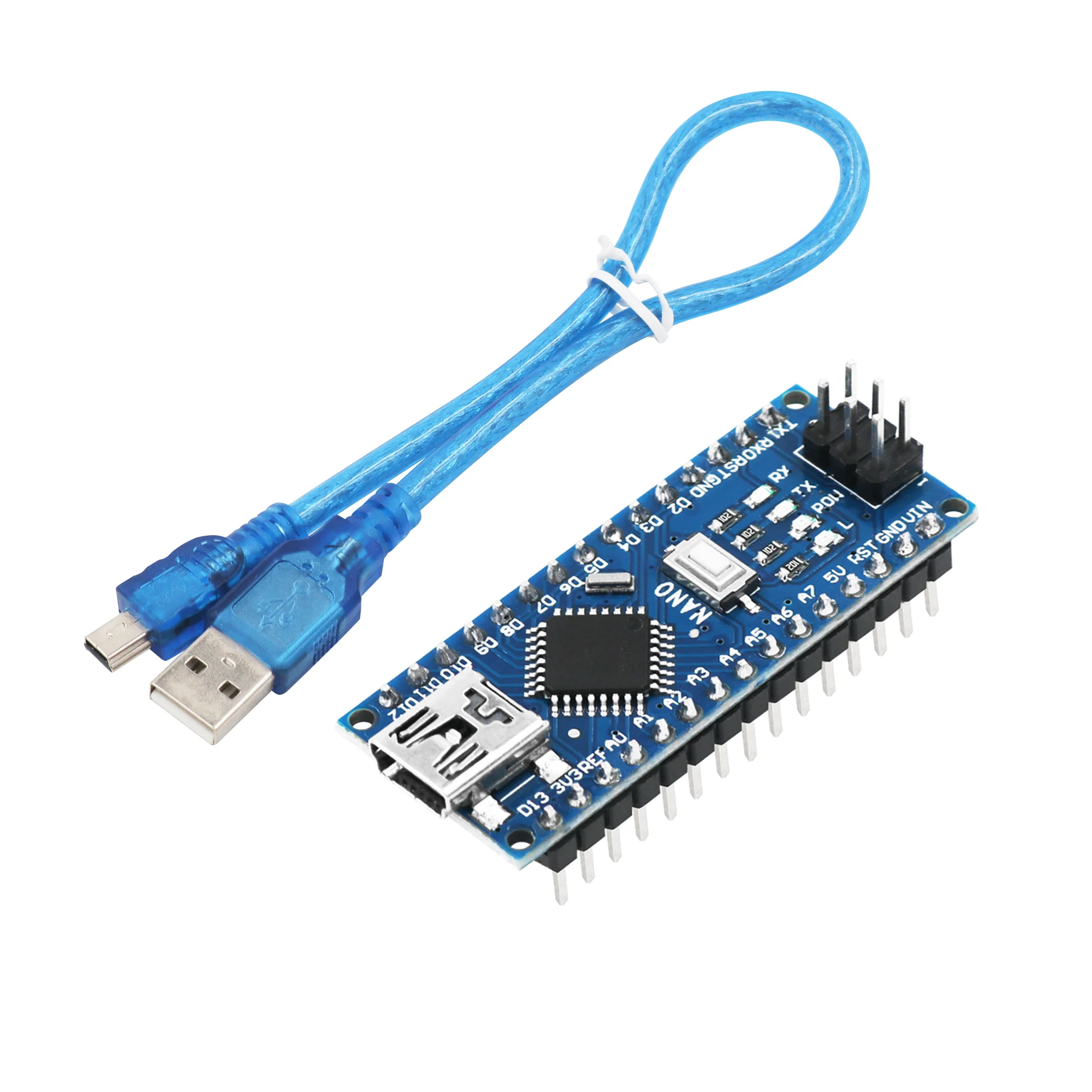 Nano 3,0 ATmega328P 5V 16Mhz Controller Board Kompatibel für Arduino Nano CH340 USB Fahrer MINI USB Nano V 3,0