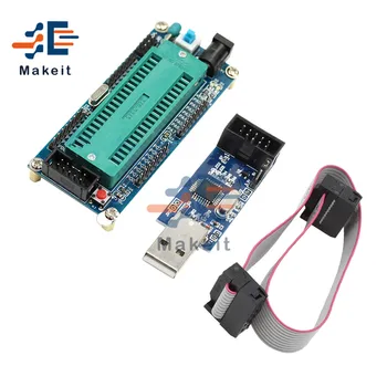 AVR ATMEGA16 Mindest System Board ATmega32 Entwicklung Board + USB ISP USBasp Programmierer ISP ATTiny 51 Bord